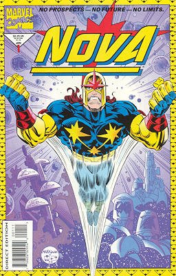 couverture, jaquette Nova 1  - Heavy MettleIssues V2 (1994 - 1995) (Marvel) Comics