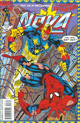 couverture, jaquette Nova 3  - Corrupting InfluencesIssues V2 (1994 - 1995) (Marvel) Comics