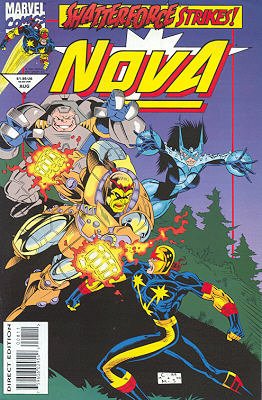 couverture, jaquette Nova 8  - Enter: ChaosIssues V2 (1994 - 1995) (Marvel) Comics