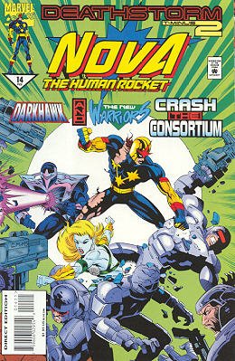 couverture, jaquette Nova 14  - Shadows Asunder!Issues V2 (1994 - 1995) (Marvel) Comics