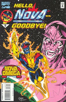 couverture, jaquette Nova 18  - AlienationIssues V2 (1994 - 1995) (Marvel) Comics