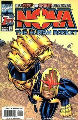 couverture, jaquette Nova 1  - Starting OverIssues V3 (1999) (Marvel) Comics