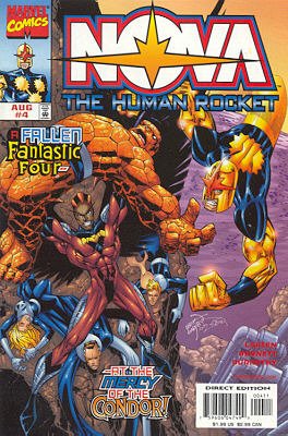 couverture, jaquette Nova 4  - The Condor Strikes!Issues V3 (1999) (Marvel) Comics