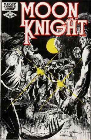 couverture, jaquette Moon Knight 21  - The Master of Night EarthIssues V1 (1980 - 1984) (Marvel) Comics