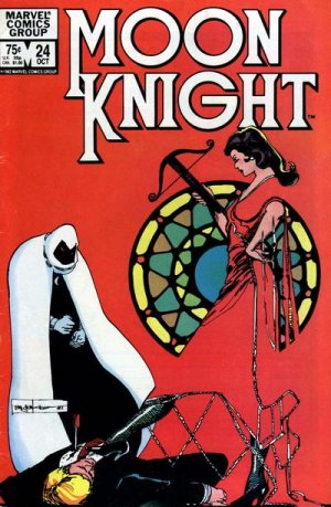 couverture, jaquette Moon Knight 24  - Scarlet MoonlightIssues V1 (1980 - 1984) (Marvel) Comics