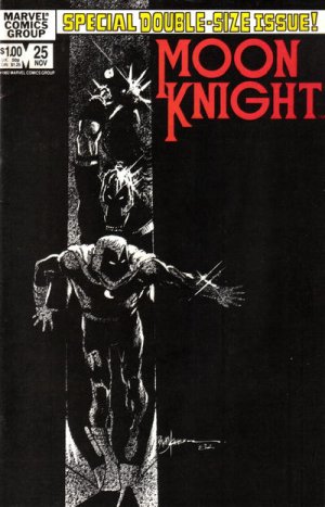 couverture, jaquette Moon Knight 25  - Black SpectreIssues V1 (1980 - 1984) (Marvel) Comics
