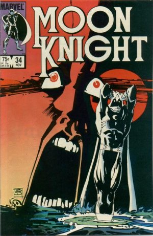 couverture, jaquette Moon Knight 34  - Primal ScreamIssues V1 (1980 - 1984) (Marvel) Comics