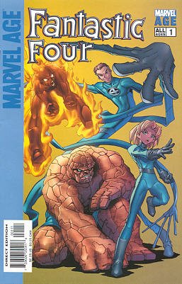 Marvel Age - Fantastic Four 1 - The Fantastic Four Meet the Mole Man!