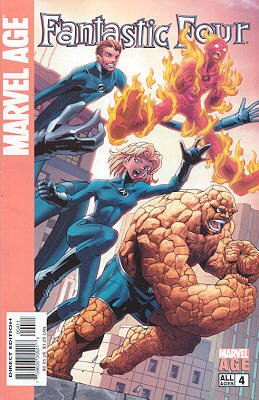 Marvel Age - Fantastic Four # 4 Issues