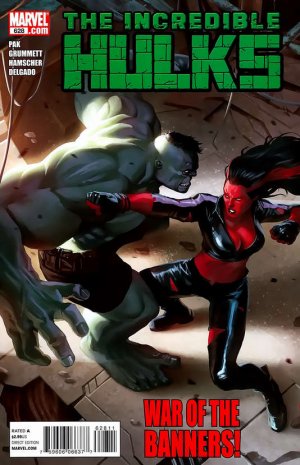 couverture, jaquette The Incredible Hulk 628  - Live And Let Smash Starring Bruce Banner and Betty RossIssues V1 Suite (2009 - 2011) (Marvel) Comics