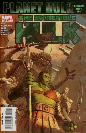 The Incredible Hulk 100 - Planet Hulk: Allegiance Part 1