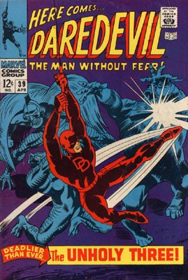 Daredevil 39 - The Exterminator and the Super-Powered Unholy Three