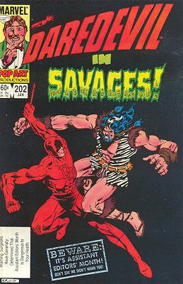 Daredevil 202 - Savages
