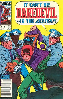 Daredevil 218 - All My Laurels You Have Riven Away
