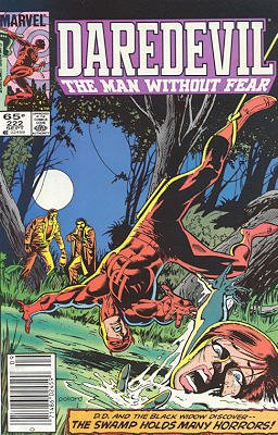 Daredevil 222 - Fear In A Handful of Dust...