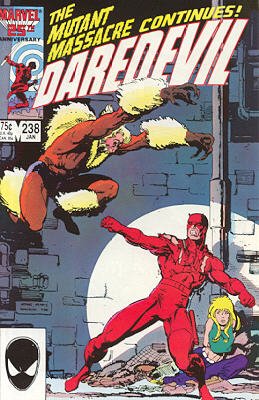 Daredevil 238 - It Comes With The Claws