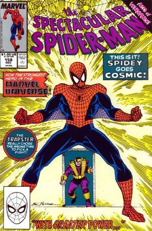Spectacular Spider-Man 158 - The Paste and the Power (Or a Very Sticky Situation)