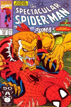 Spectacular Spider-Man 172 - Savage Showdown