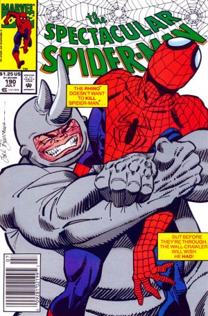 Spectacular Spider-Man 190 - The Horns of a Dilemma!