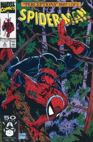 couverture, jaquette Spider-Man 8  - Perceptions Part OneIssues V1 (1990 - 1996) (Marvel) Comics