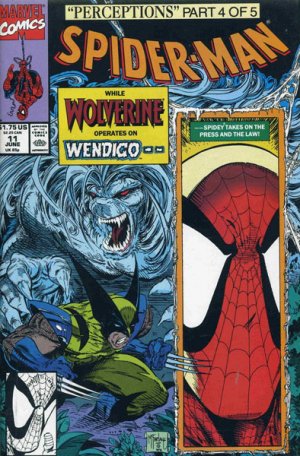 couverture, jaquette Spider-Man 11  - Perceptions Part 4Issues V1 (1990 - 1996) (Marvel) Comics