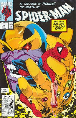 couverture, jaquette Spider-Man 17  - No One Gets Outta Here Alive!Issues V1 (1990 - 1996) (Marvel) Comics