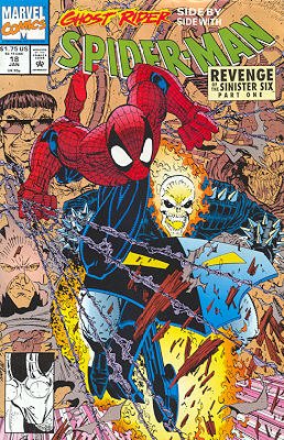 couverture, jaquette Spider-Man 18  - Revenge of the Sinister Six: Part OneIssues V1 (1990 - 1996) (Marvel) Comics