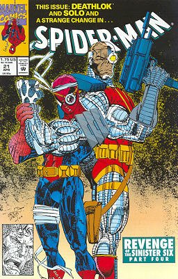 couverture, jaquette Spider-Man 21  - Revenge of the Sinister Six: Part FourIssues V1 (1990 - 1996) (Marvel) Comics