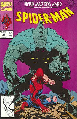 couverture, jaquette Spider-Man 31  - Return Of The Mad Dog Ward, Conclusion: TrustIssues V1 (1990 - 1996) (Marvel) Comics