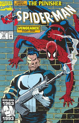 couverture, jaquette Spider-Man 32  - Vengeance, Part 1Issues V1 (1990 - 1996) (Marvel) Comics