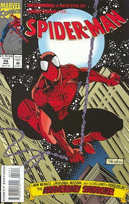 couverture, jaquette Spider-Man 44  - The Anniversary SyndromeIssues V1 (1990 - 1996) (Marvel) Comics