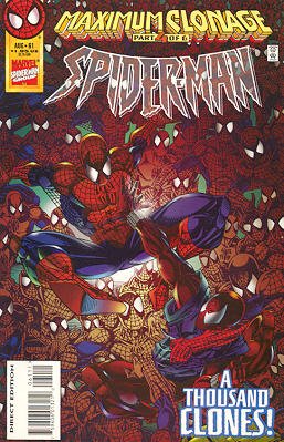couverture, jaquette Spider-Man 61  - Maximum Clonage, Part 4: Heading Toward OmegaIssues V1 (1990 - 1996) (Marvel) Comics