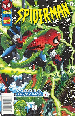 couverture, jaquette Spider-Man 65  - Media Blizzard, Part 3 of 3: UnpluggedIssues V1 (1990 - 1996) (Marvel) Comics