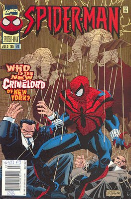couverture, jaquette Spider-Man 70  - Above It AllIssues V1 (1990 - 1996) (Marvel) Comics