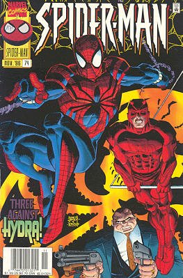 couverture, jaquette Spider-Man 74  - Last Of The HeroesIssues V1 (1990 - 1996) (Marvel) Comics