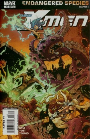 couverture, jaquette New X-Men 40  - Quest for Magik: Part 3Issues V2 (2004 - 2008) (Marvel) Comics