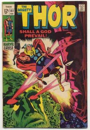 couverture, jaquette Thor 161  - Shall a God Prevail?Issues V1 (1966 à 1996) (Marvel) Comics