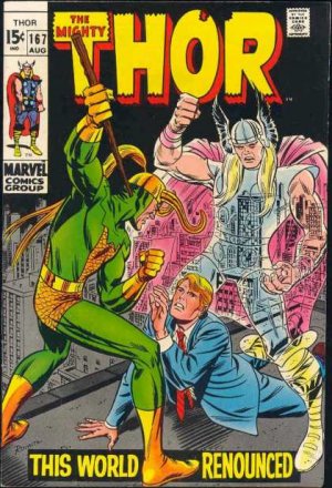 couverture, jaquette Thor 167  - This World Renounced!Issues V1 (1966 à 1996) (Marvel) Comics
