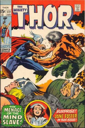 couverture, jaquette Thor 172  - The Immortal and the Mind-Slave!Issues V1 (1966 à 1996) (Marvel) Comics