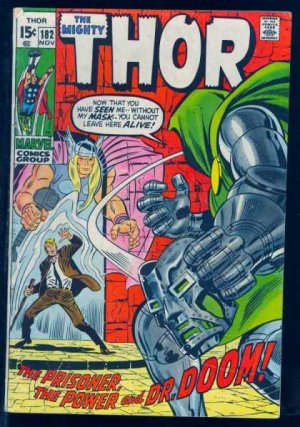 couverture, jaquette Thor 182  - The Prisoner -- the Power -- and -- Dr. Doom!Issues V1 (1966 à 1996) (Marvel) Comics
