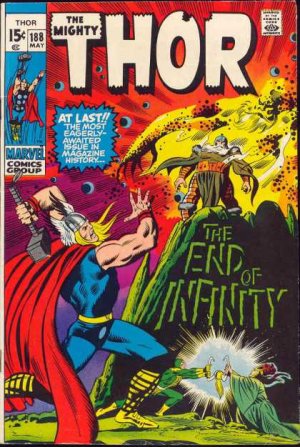 couverture, jaquette Thor 188  - The End of Infinity!Issues V1 (1966 à 1996) (Marvel) Comics