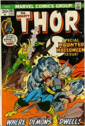 couverture, jaquette Thor 207  - Firesword!Issues V1 (1966 à 1996) (Marvel) Comics