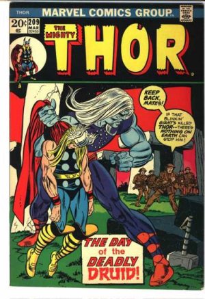 couverture, jaquette Thor 209  - Warriors in the Night!Issues V1 (1966 à 1996) (Marvel) Comics