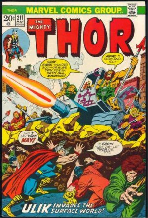 couverture, jaquette Thor 211  - The End of the Battle!Issues V1 (1966 à 1996) (Marvel) Comics