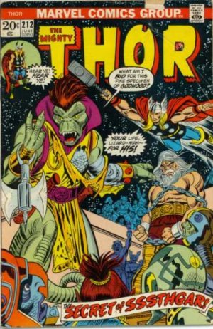 Thor # 212 Issues V1 (1966 à 1996)