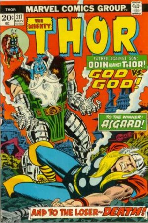 couverture, jaquette Thor 217  - All Swords Against Them!Issues V1 (1966 à 1996) (Marvel) Comics