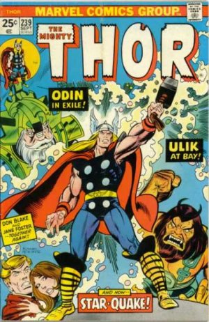 couverture, jaquette Thor 239  - Time-Quake!Issues V1 (1966 à 1996) (Marvel) Comics
