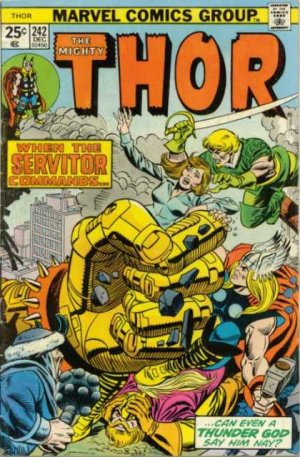 couverture, jaquette Thor 242  - When the Servitor Commands!Issues V1 (1966 à 1996) (Marvel) Comics