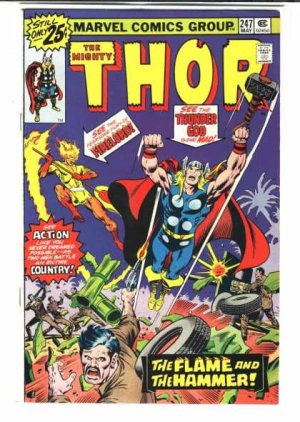 couverture, jaquette Thor 247  - The Flame and the Hammer!Issues V1 (1966 à 1996) (Marvel) Comics