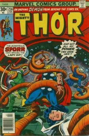 couverture, jaquette Thor 256  - Lurker in the Dark!Issues V1 (1966 à 1996) (Marvel) Comics